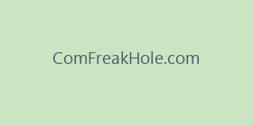 ComFreakHole.com