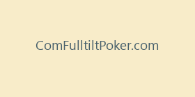 ComFulltiltPoker.com
