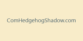 ComHedgehogShadow.com