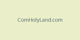 ComHolyLand.com