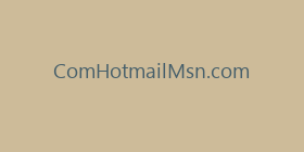 ComHotmailMsn.com