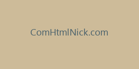 ComHtmlNick.com