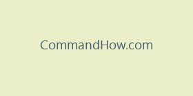 CommandHow.com