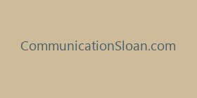 CommunicationSloan.com