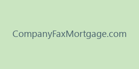 CompanyFaxMortgage.com