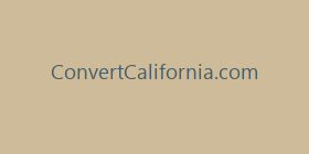 ConvertCalifornia.com