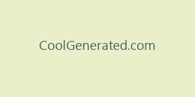 CoolGenerated.com