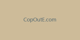 CopOutE.com