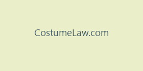 CostumeLaw.com