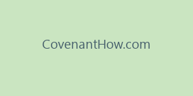 CovenantHow.com