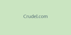 CrudeI.com