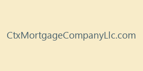 CtxMortgageCompanyLlc.com