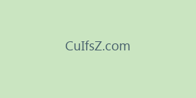 CuIfsZ.com