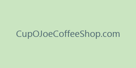 CupOJoeCoffeeShop.com