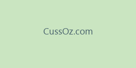 CussOz.com