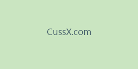 CussX.com