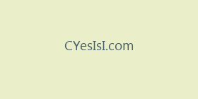 CYesIsI.com
