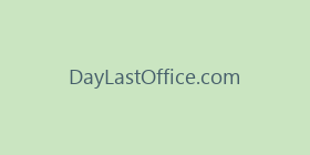 DayLastOffice.com