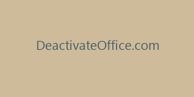 DeactivateOffice.com