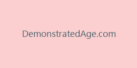 DemonstratedAge.com