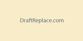 DraftReplace.com