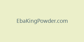 EbaKingPowder.com