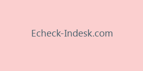 Echeck-Indesk.com