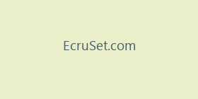 EcruSet.com