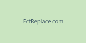 EctReplace.com