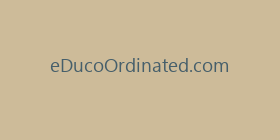 eDucoOrdinated.com