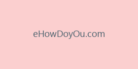 eHowDoyOu.com