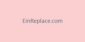 EinReplace.com