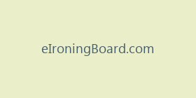 eIroningBoard.com