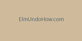ElmUndoHow.com