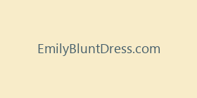 EmilyBluntDress.com
