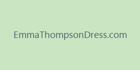 EmmaThompsonDress.com