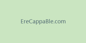 EreCappaBle.com