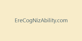EreCogNizAbility.com