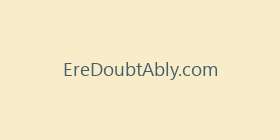 EreDoubtAbly.com