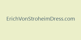 ErichVonStroheimDress.com