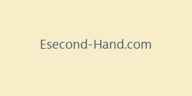 Esecond-Hand.com