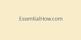 EssentialHow.com