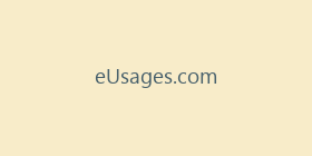 eUsages.com