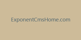 ExponentCmsHome.com