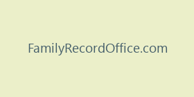 FamilyRecordOffice.com