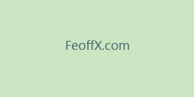 FeoffX.com