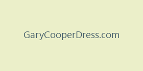 GaryCooperDress.com