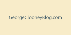 GeorgeClooneyBlog.com