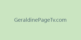 GeraldinePageTv.com