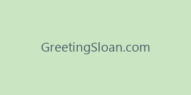 GreetingSloan.com